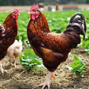 Landwirtschaftliche Helfer für Hühnerzucht