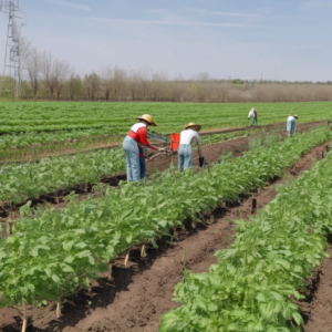 Helfer in der Landwirtschaft